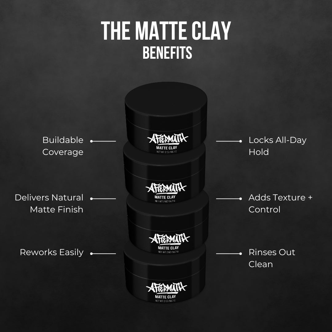 The Matte Clay | Strong Hold, True Matte Finish – 2 oz